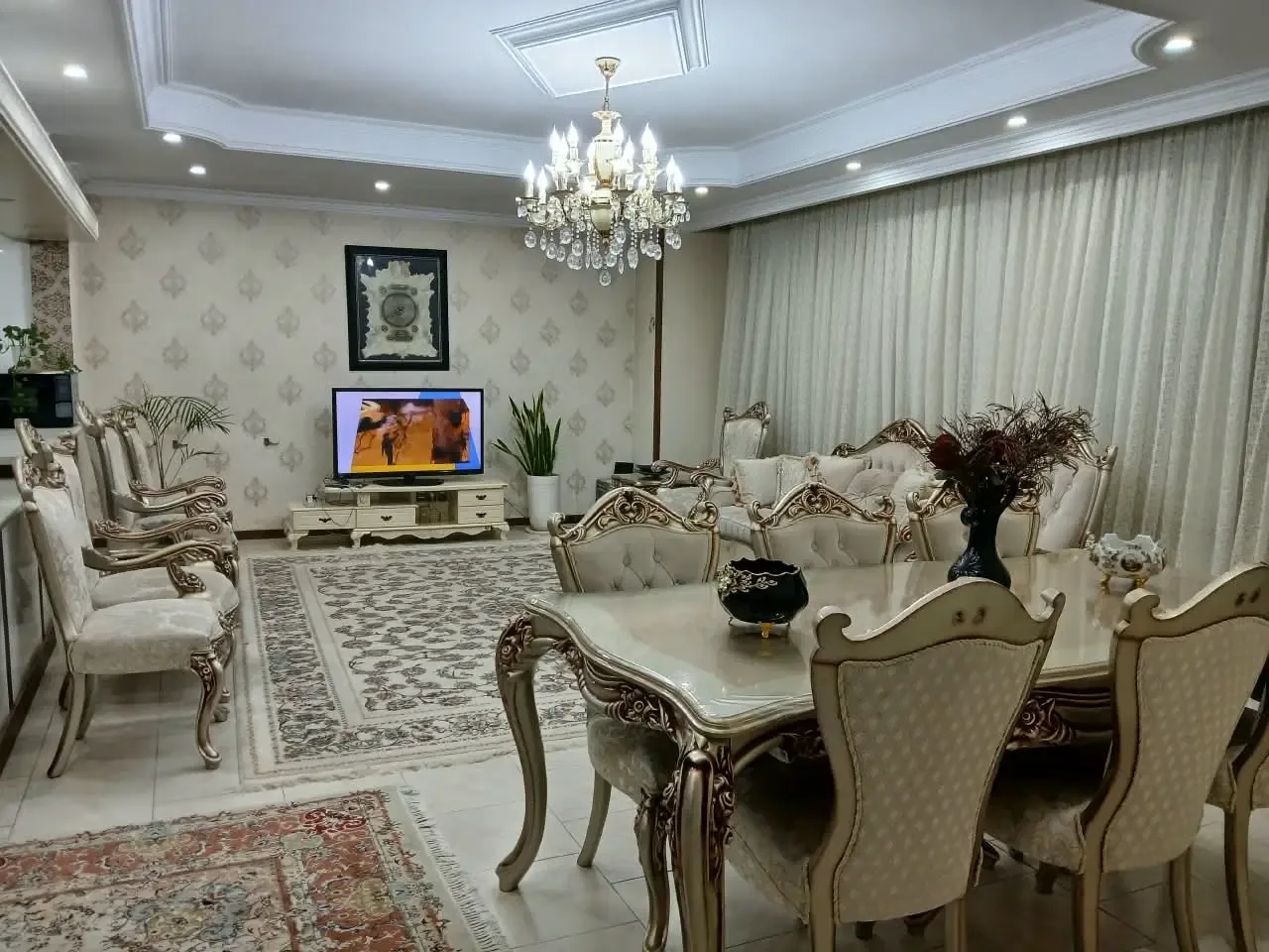 آپارتمان ۱۱۷متری ۳خواب سند تک‌برگ باغستان