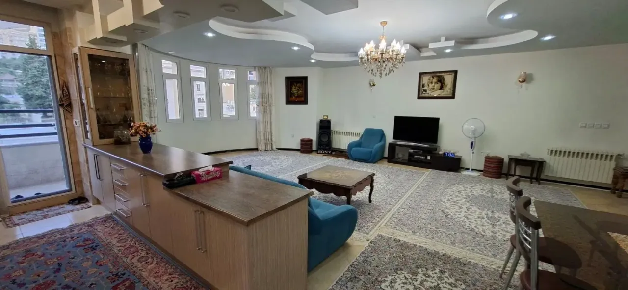 آپارتمان ۱۱۷ متری ۲ خواب بازسازی شده عظیمیه