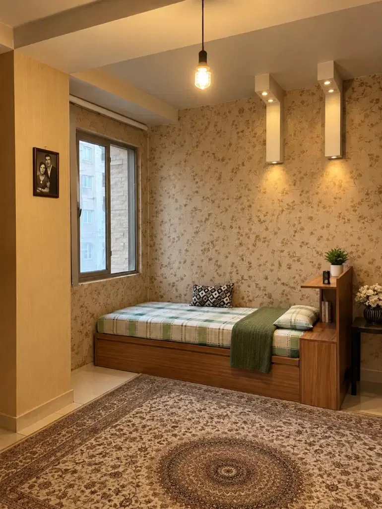 ۹۸ متر دوخوابه با پارکینگ اختصاصی در گلشهر