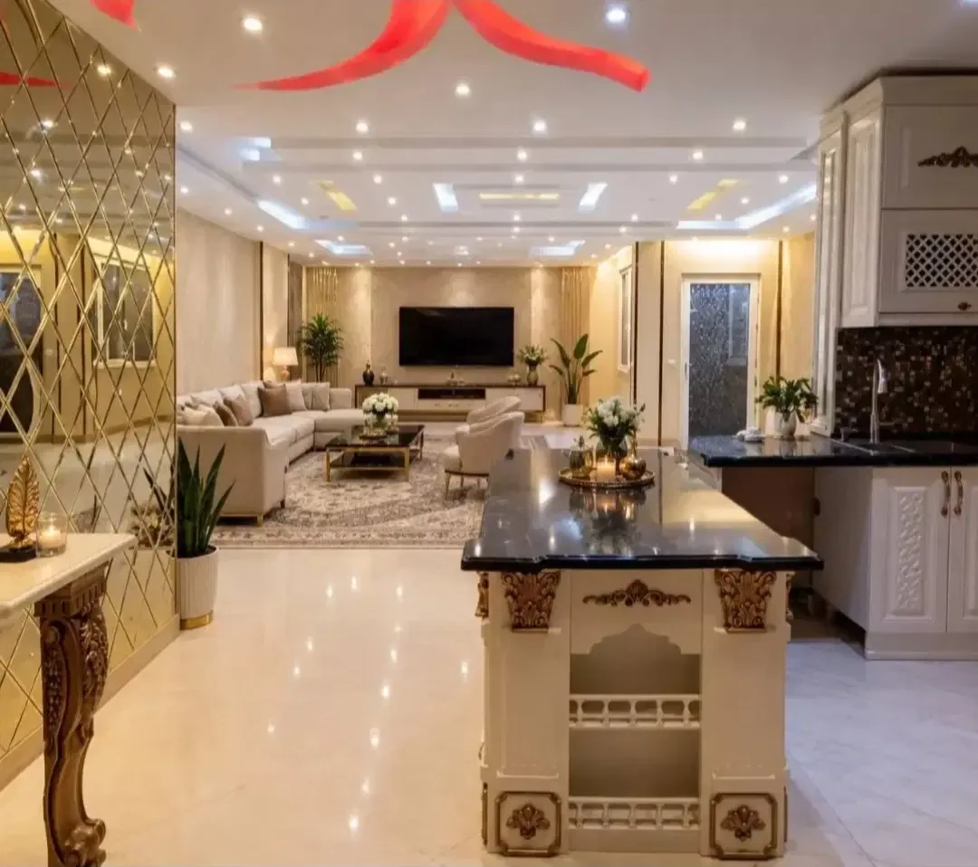 ۱۴۳ متر دوخوابه فول‌دیزاین در گلشهر