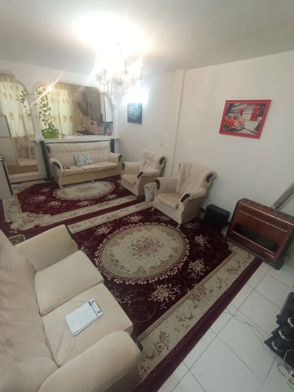 آپارتمان ۶۵ متری دوخوابه روبه‌نما در گلشهر