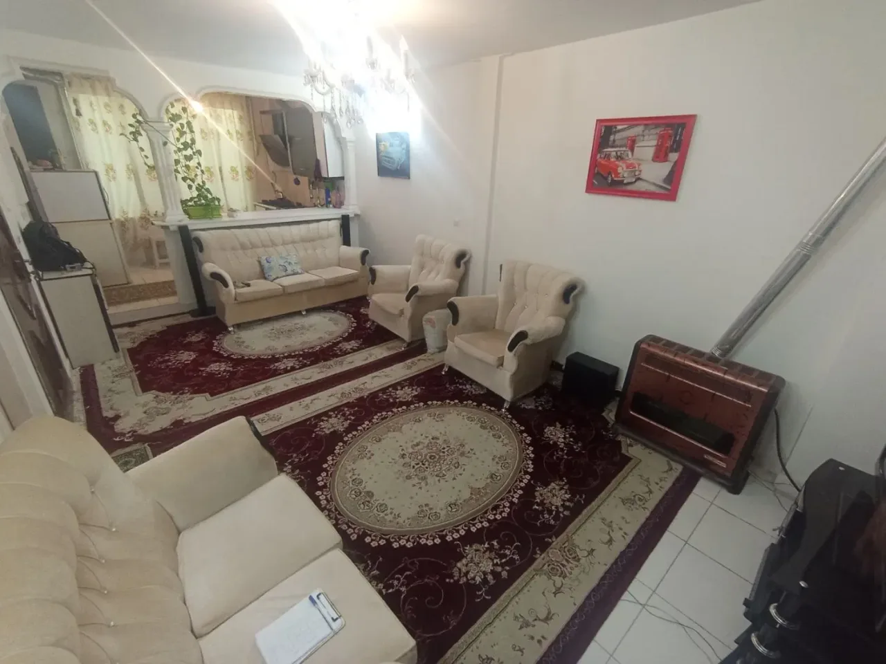 آپارتمان ۶۵ متری دوخوابه روبه‌نما در گلشهر