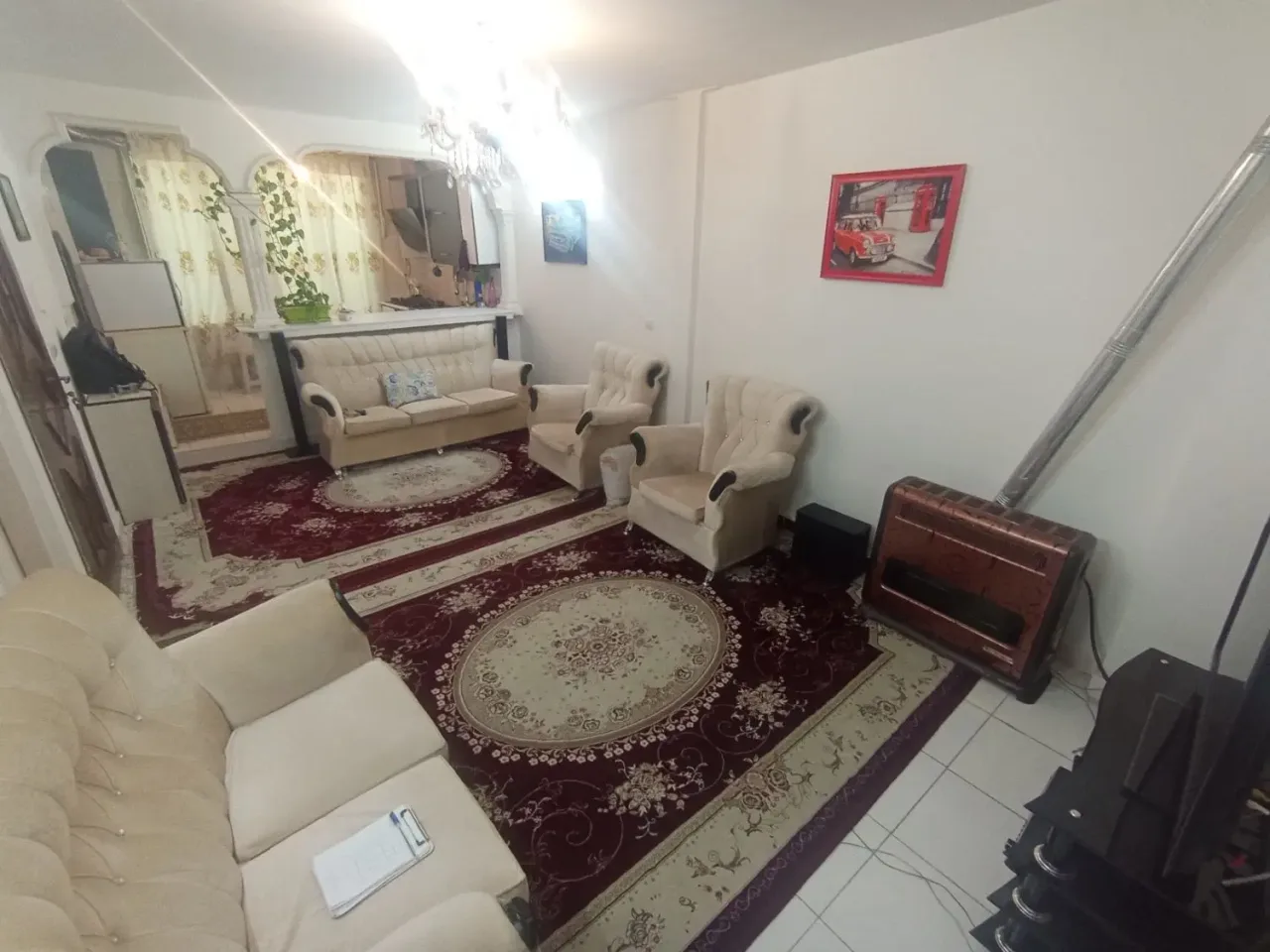 آپارتمان ۶۵ متری دوخوابه روبه‌نما در گلشهر
