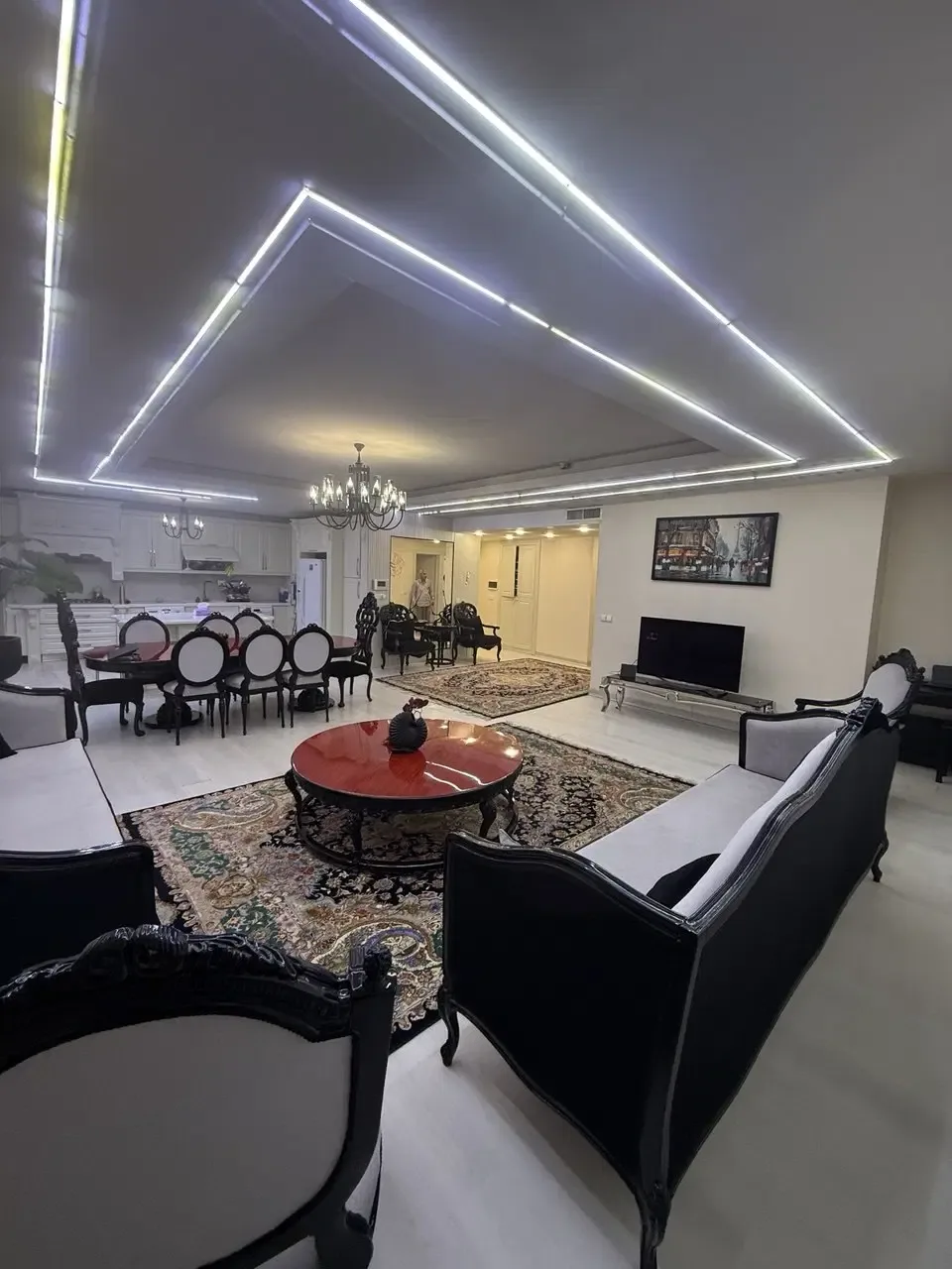 اجاره آپارتمان ۱۴۷ متری ۳ خوابه در باغستان کرج
