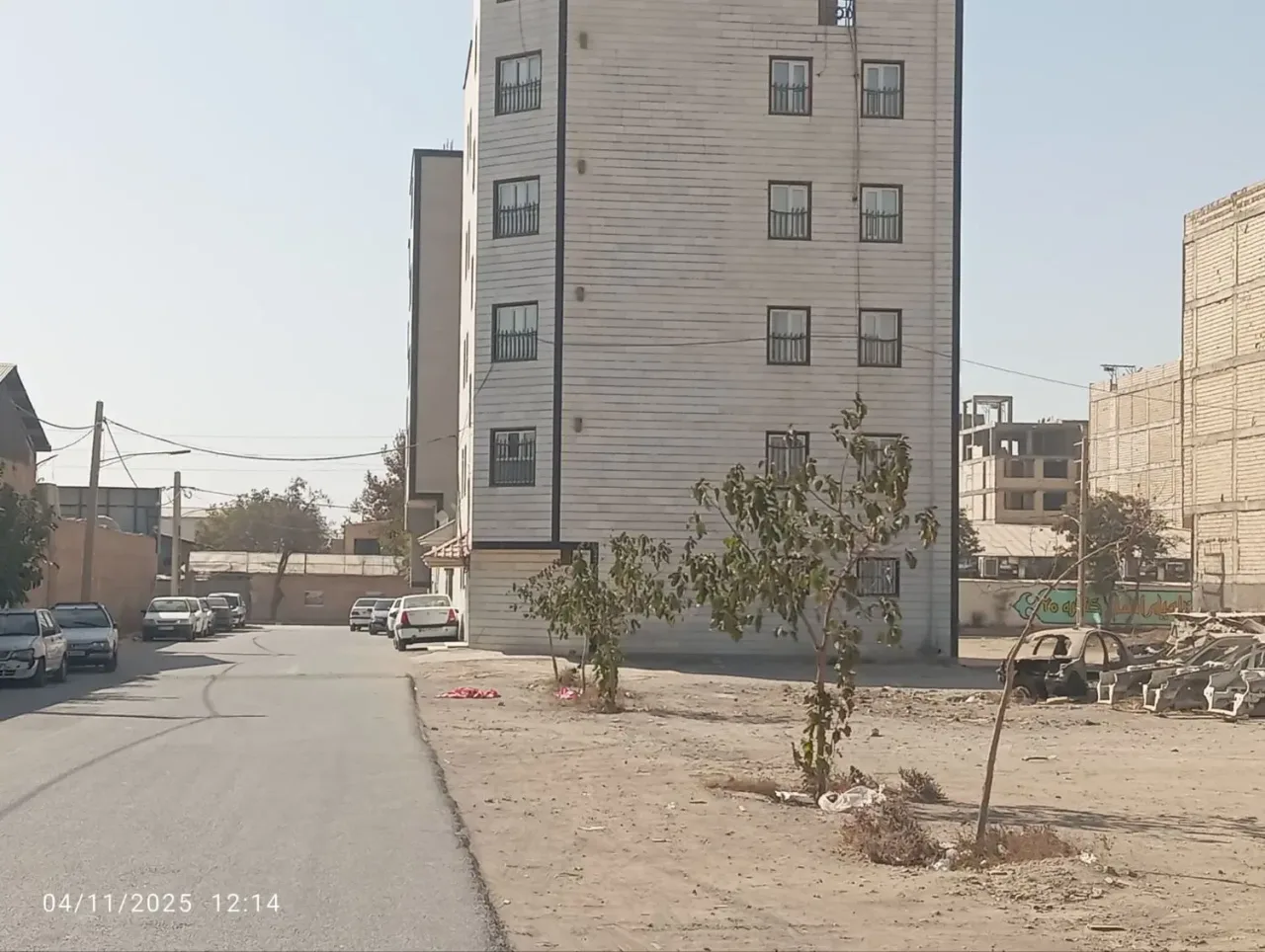 زمین ۲۳۸ متری دوکله در خرمدشت
