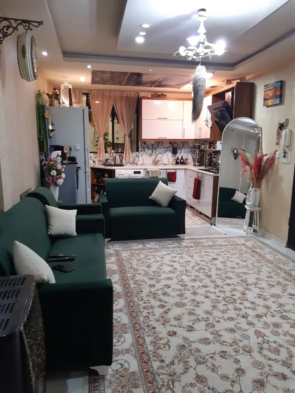 ۵۰ متر آپارتمان یک‌خوابه همکف در خرمدشت