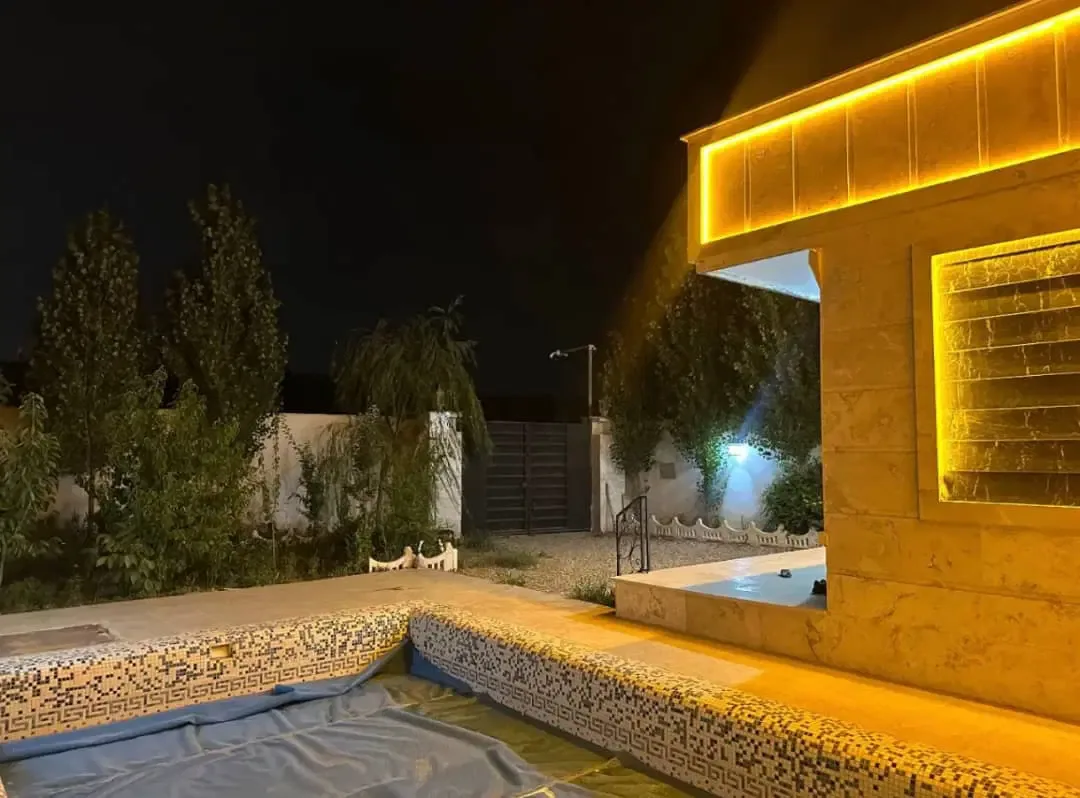 ویلای ۱۴۵ متری دوخوابه با استخر روباز در رامجین