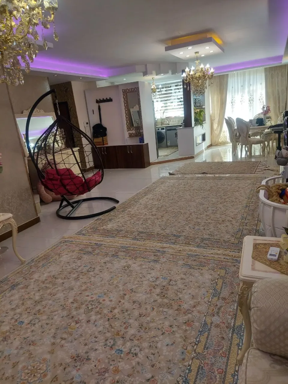 اجاره آپارتمان ۱۲۰ متری دوخوابه در ساماندهی