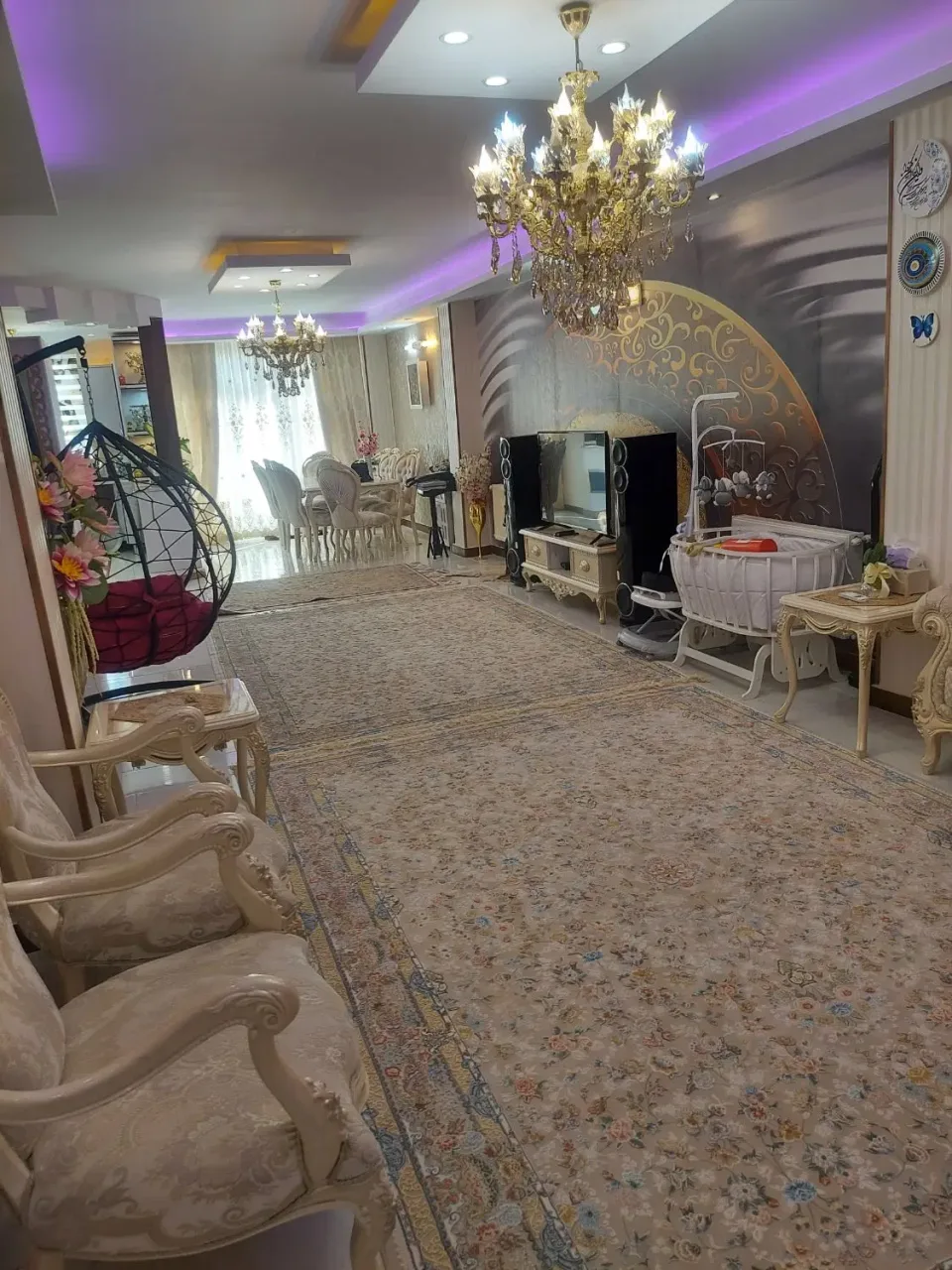 اجاره آپارتمان ۱۲۰ متری دوخوابه در ساماندهی