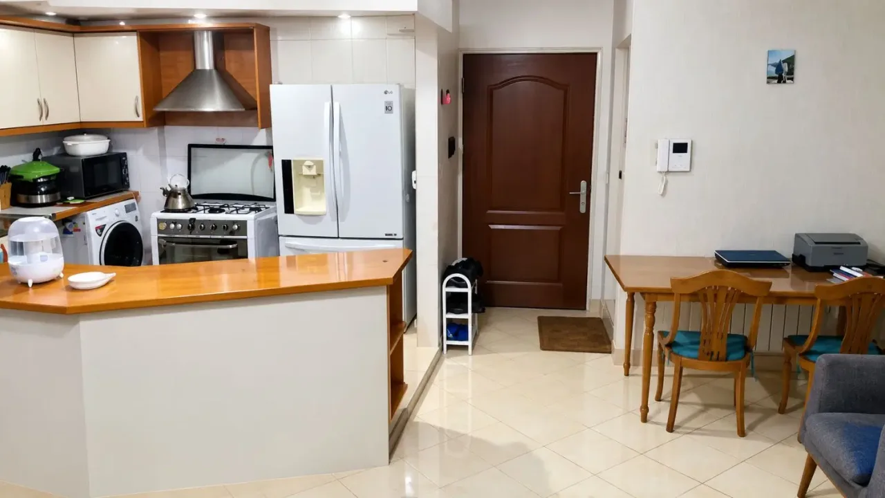 اجاره آپارتمان ۹۵ متری دوخوابه با پارکینگ در گلشهر