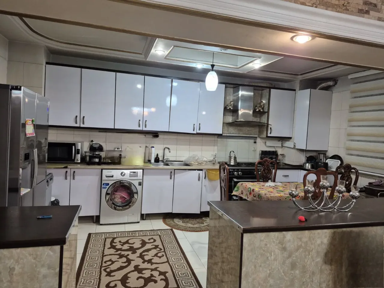 اجاره آپارتمان ۱۳۰ متری دوخوابه در دولت‌آباد