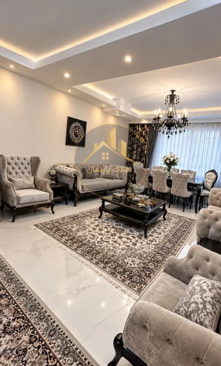 اجاره آپارتمان ۱۱۱ متری ۲ خوابه نوساز در کوی زنبق