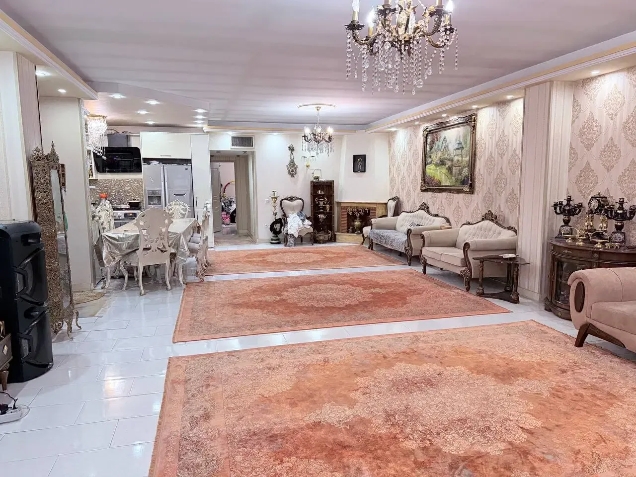 آپارتمان ۱۲۸ متری دوخوابه با پارکینگ در ساماندهی