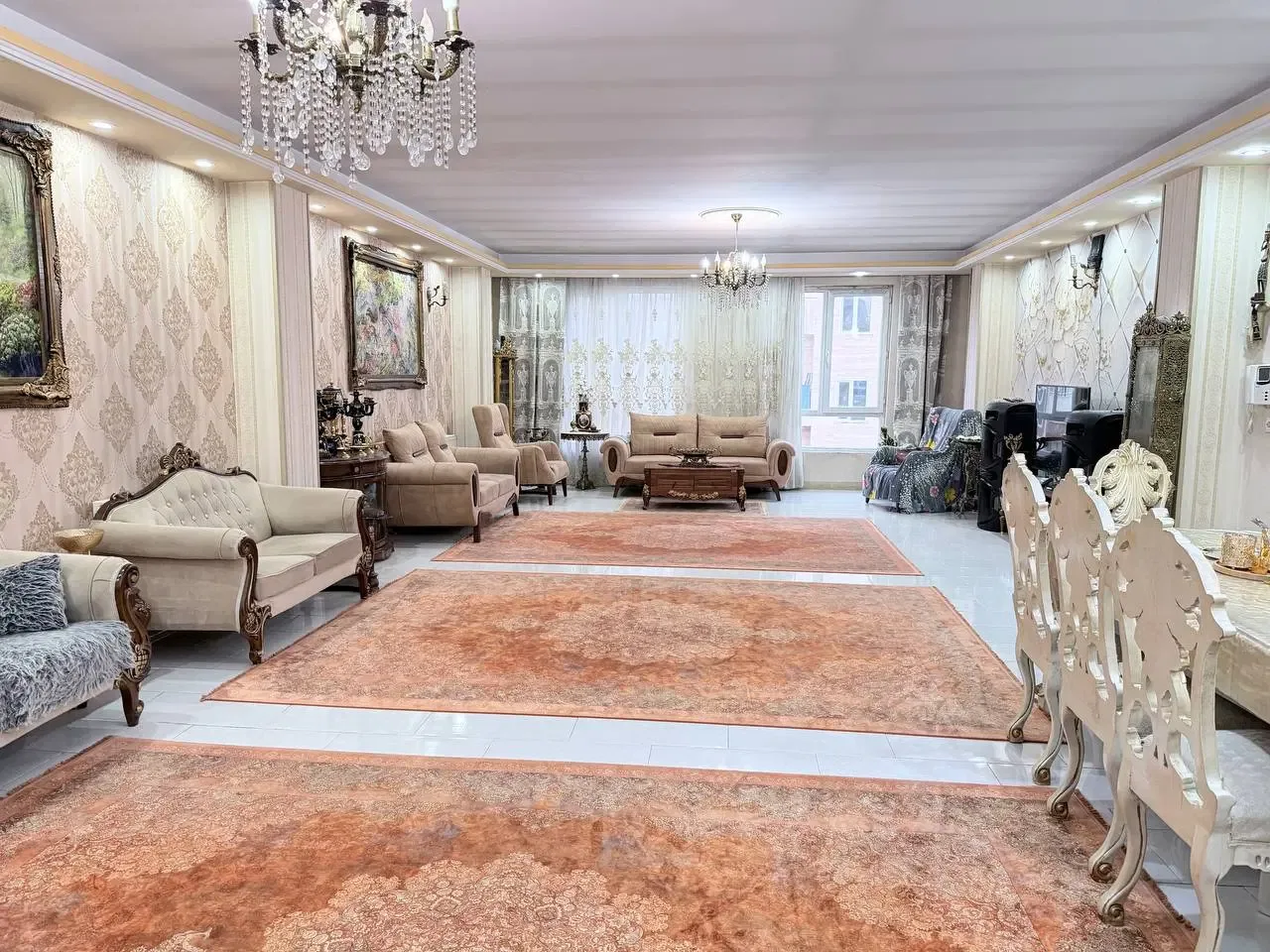 آپارتمان ۱۲۸ متری دوخوابه با پارکینگ در ساماندهی