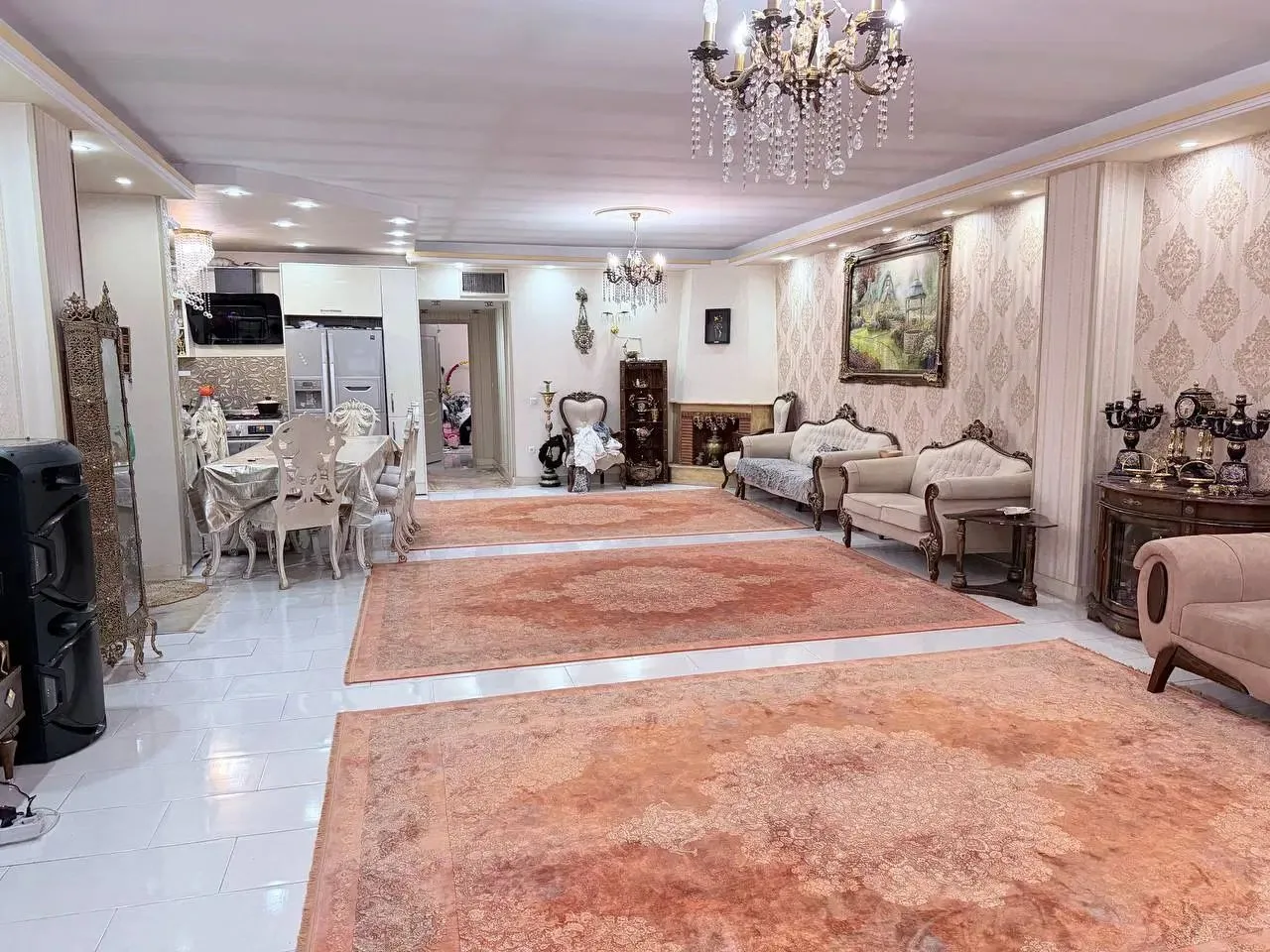 آپارتمان ۱۲۸ متری دوخوابه با پارکینگ در ساماندهی