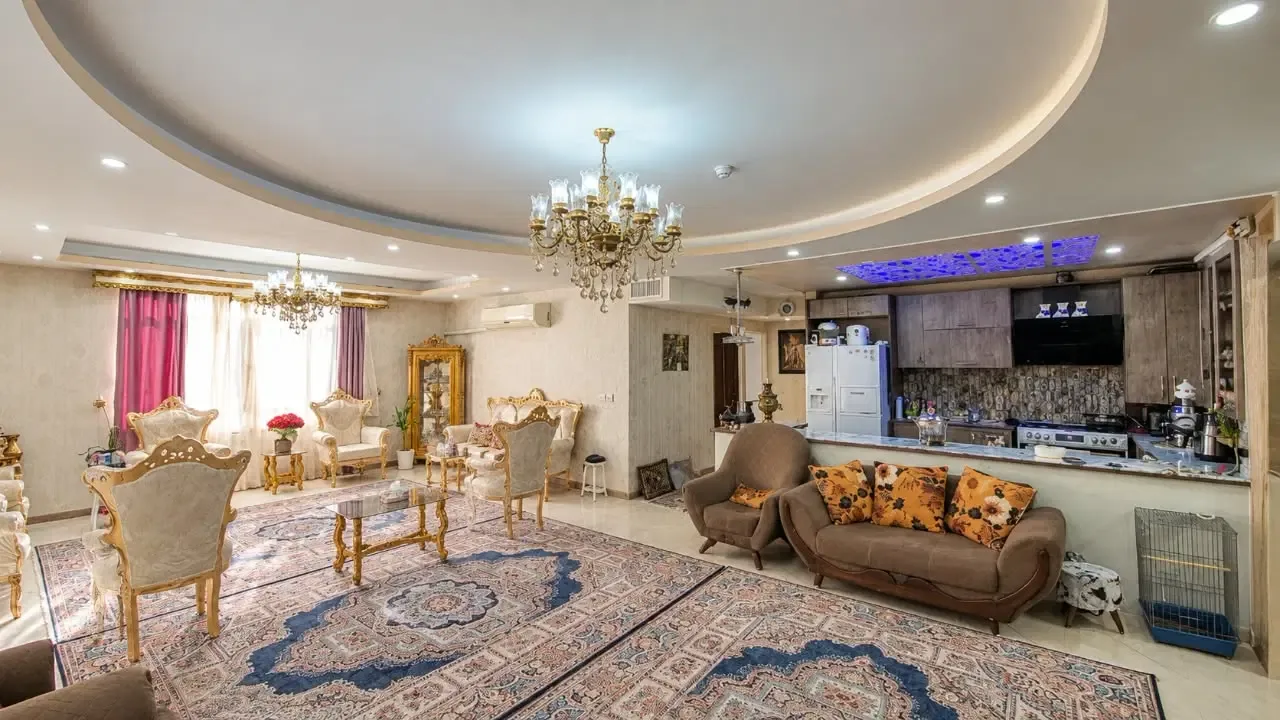 آپارتمان ۱۲۶ متری سه‌خوابه با سند تک‌برگ در باغستان