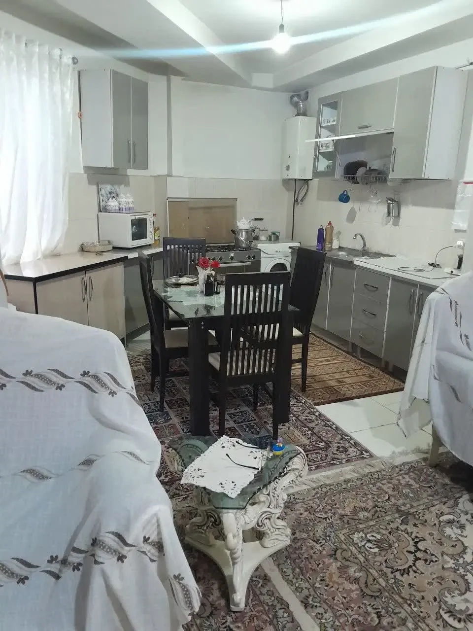 ۷۰ متر آپارتمان یک‌خوابه با بالکن در خرمدشت